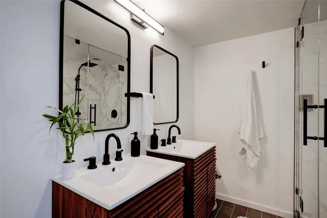 Custom Double Vanity