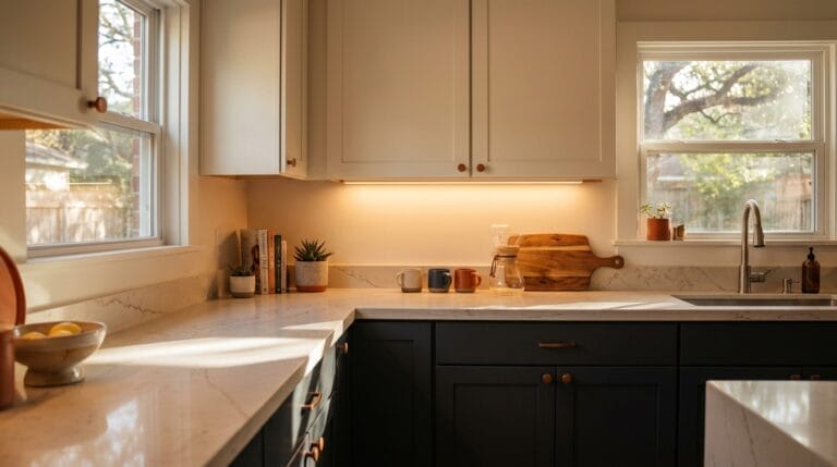 Modest Kitchen in Austin home