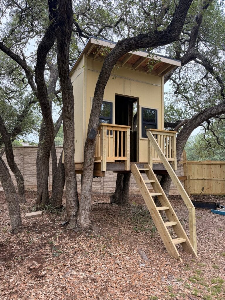 Custom Treehouse Build in Northwest Austin, TX